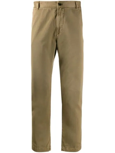 Shop Diesel P-jared Slim-fit Chinos In Neutrals