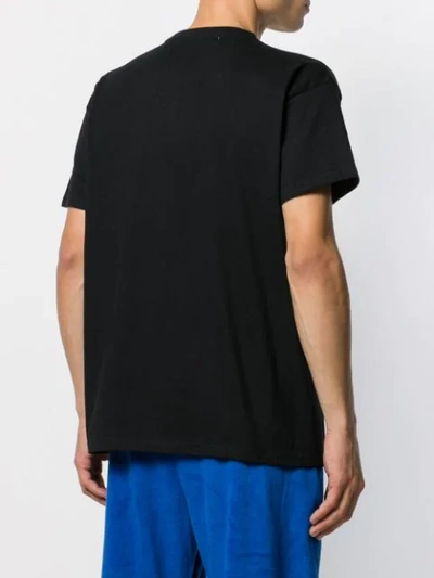 Shop Applecore 'endless' Print T-shirt In Black