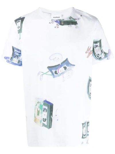 Soulland Archie T-shirt In White