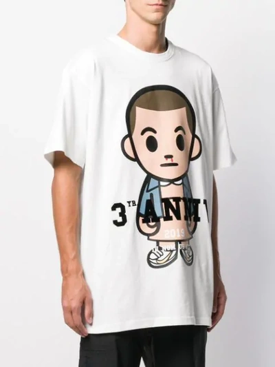 Shop Ih Nom Uh Nit Graphic Print T-shirt In White