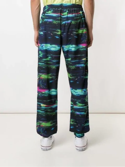 Shop Àlg + Olympikus Printed Nylon Trousers In Multicolour