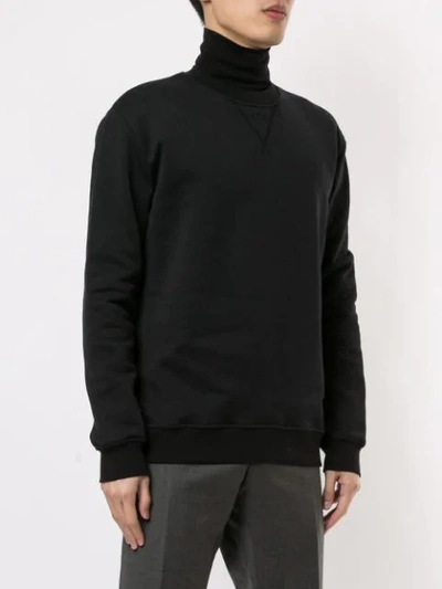 Shop N°21 Logo Embossed Sweatshirt In Black