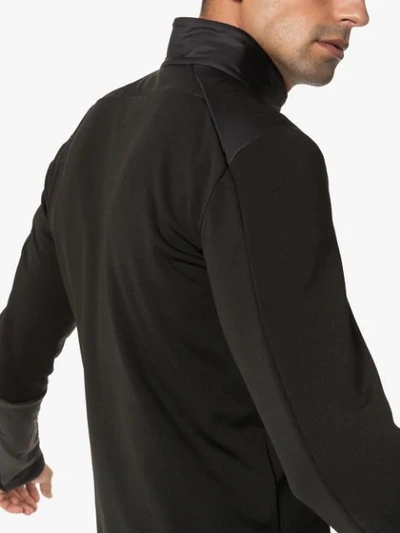 Shop Kjus Mid-layer Pull Over In Black