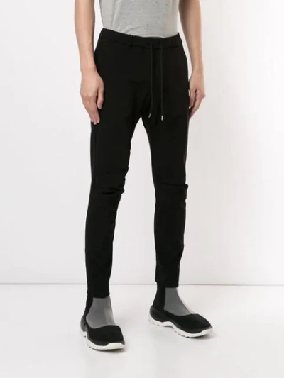 Shop Attachment Skinny-fit Track Trousers In Black