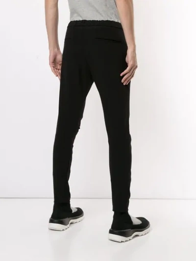Shop Attachment Skinny-fit Track Trousers In Black