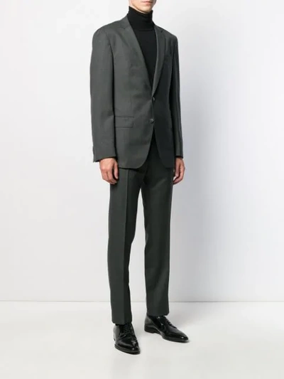 Shop Hugo Boss Helford Garder Suit In Grey