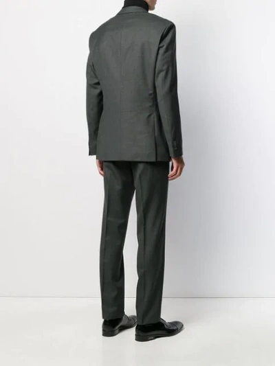 Shop Hugo Boss Helford Garder Suit In Grey