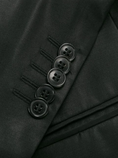 Pre-owned Giorgio Armani 2005 Double Buttons Slim Blazer In Black