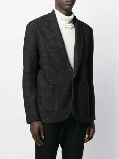 Shop Attachment Jersey Blazer In Black