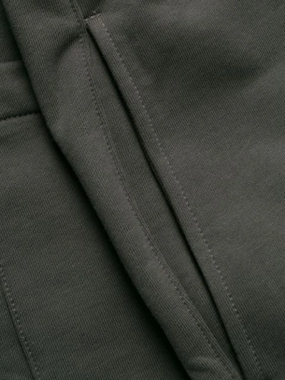 Shop Fear Of God Drawstring Waist Trousers In Grey