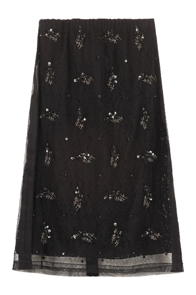 Shop N°21 Tulle Skirt In Black