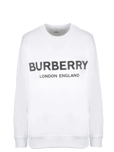 White 2025 burberry jumper