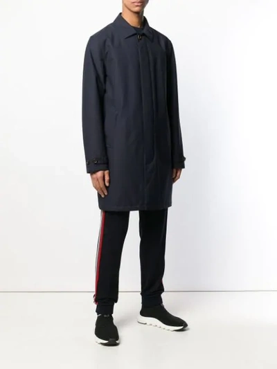 Z ZEGNA CLASSIC RAINCOAT - 蓝色