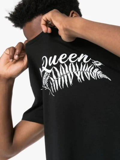 Shop Alexander Mcqueen Logo Print T-shirt - Black