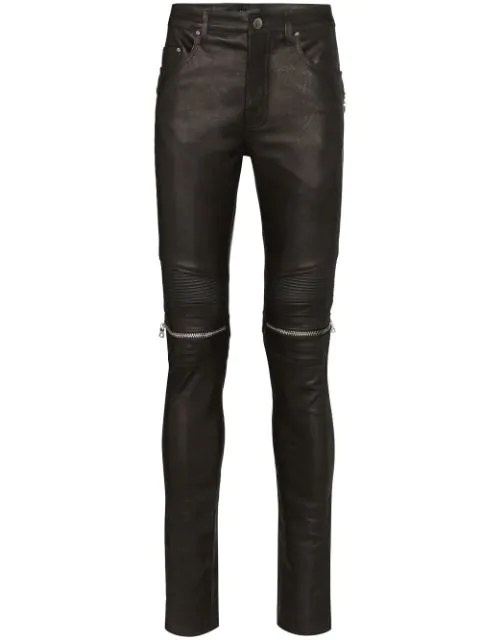 amiri mx2 leather pants
