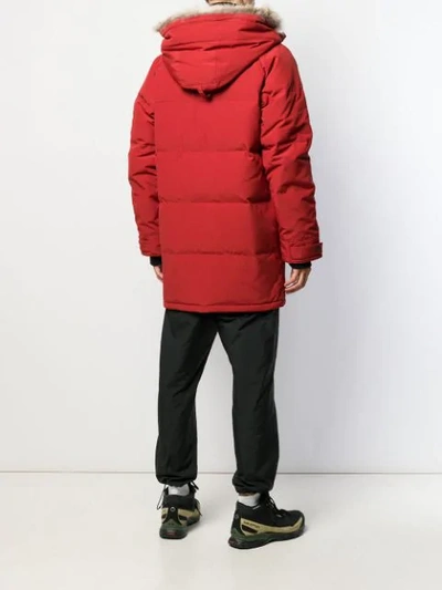 Shop Canada Goose Emory Feather Down Parka - Red