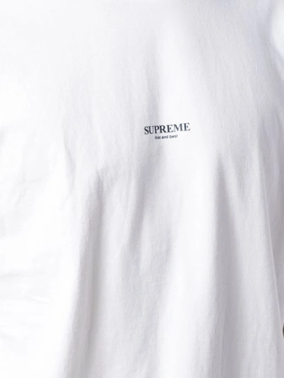 Shop Supreme Logo T-shirt In White