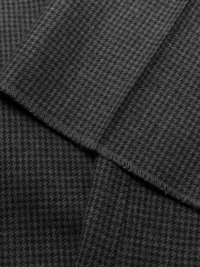 Pt01 Plaid Print Trousers In Grey