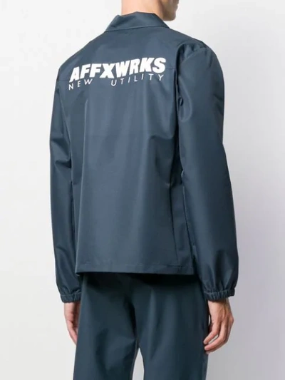 Shop Affix Lightweight Coach Jacket In Black