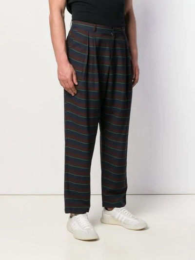 Shop Henrik Vibskov Slowly Sprouting Trousers In Blue