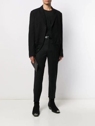 Haider Ackermann Cardigan Hem Jacket In Black