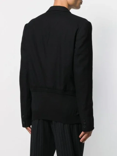 Haider Ackermann Cardigan Hem Jacket In Black