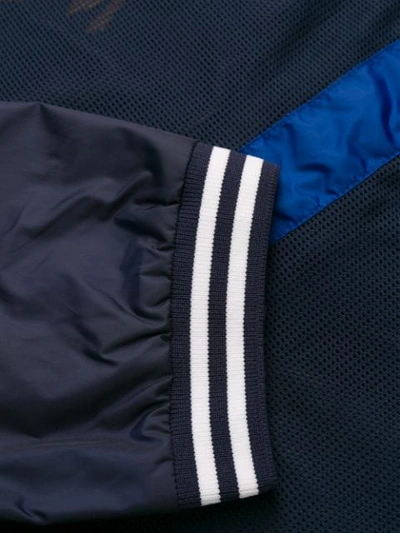 Shop Polo Ralph Lauren American Flag Print Jacket In Blue