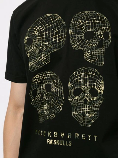 Shop Blackbarrett Skull Graphic Print T-shirt In Black