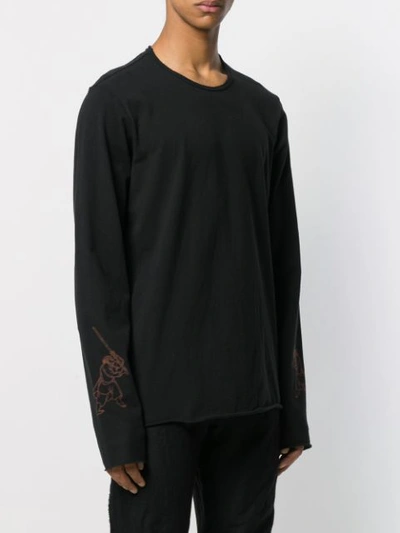 GRAPHIC LONG-SLEEVE TOP