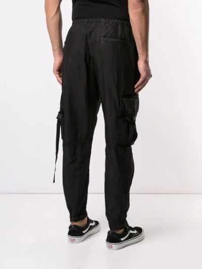 Shop Off-white Drop-crotch Trousers - Black