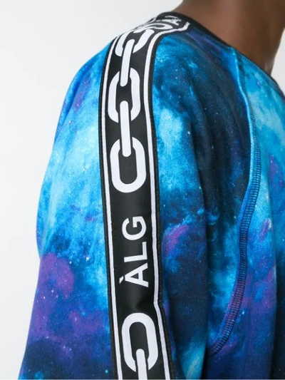 Shop Àlg Galaxy Sweatshirt  + Hering In Blue