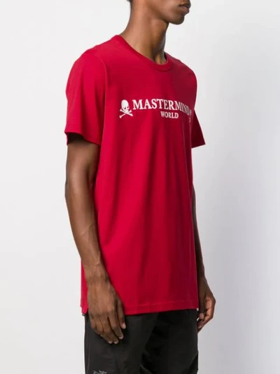 Shop Mastermind Japan Logo Printed T-shirt In Red