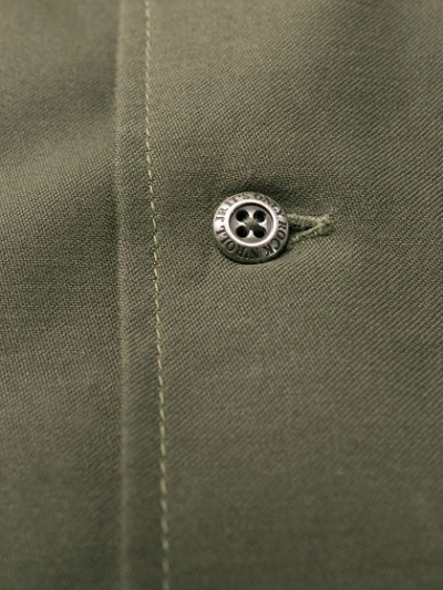 Shop John Richmond Military Shirt In Green