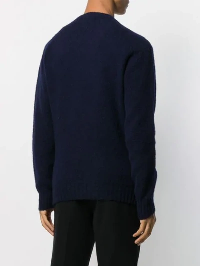 Shop Howlin' Birth Of Cool Brushed Jumper In Blue