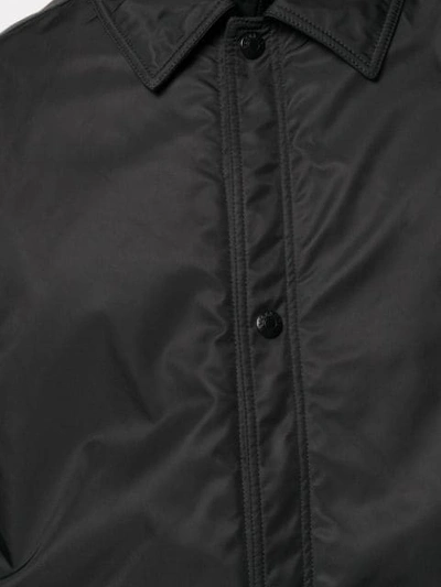 Shop Valentino 2099 Print Down Jacket In Black