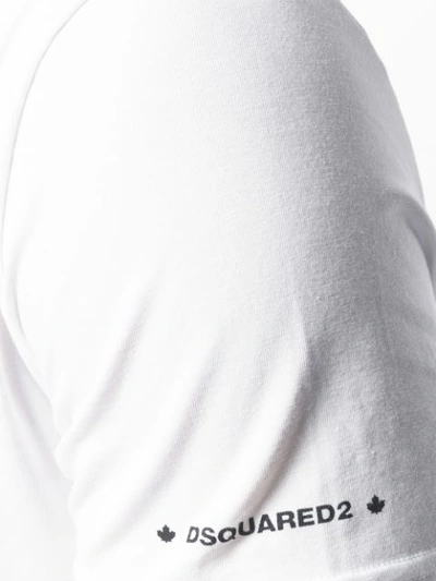 Shop Dsquared2 Short Sleeve T-shirt In White