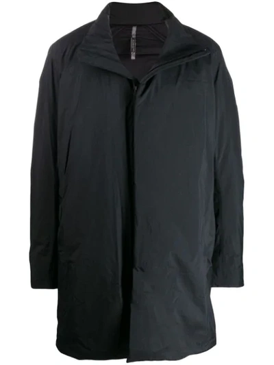 Shop Veilance Arc'teryx  Zip-up Coat In Black