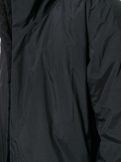 Shop Veilance Arc'teryx  Zip-up Coat In Black
