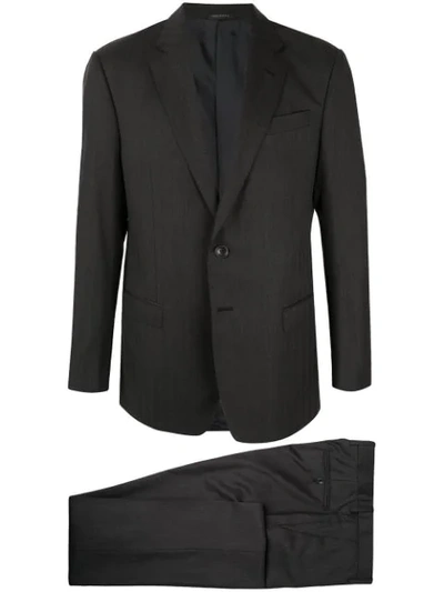 Shop Giorgio Armani Suit In Green