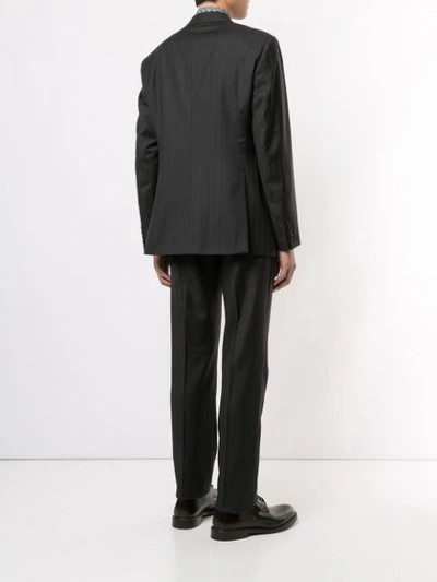 Shop Giorgio Armani Suit In Green