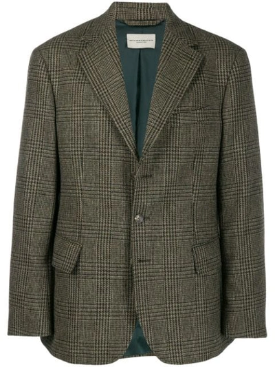 Shop Holland & Holland Three-button Jacket In Brown