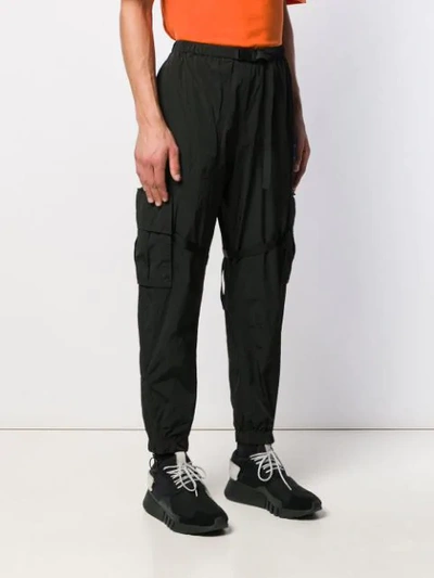 Shop Off-white Cargo Trousers - Black