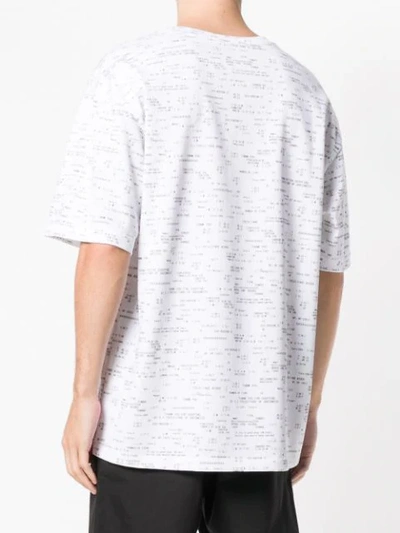 Shop 3.1 Phillip Lim / フィリップ リム Boxy T-shirt – Receipt Print In White