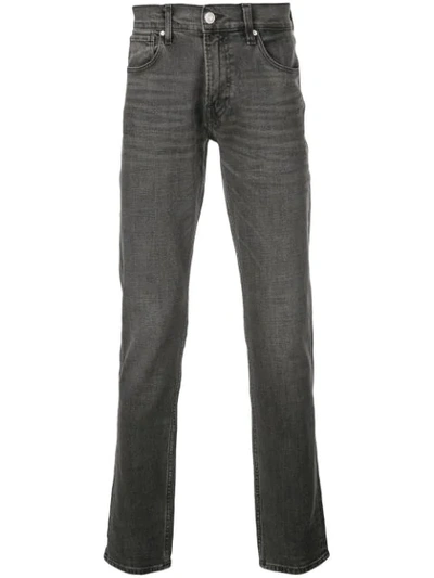 Shop Hudson Blake Slim Jeans In Grey