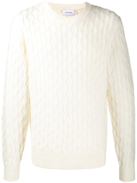 calvin klein knitted jumper