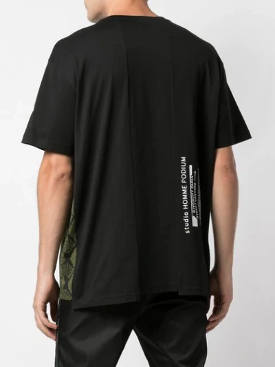 Shop Givenchy Spirit Print T-shirt In Black