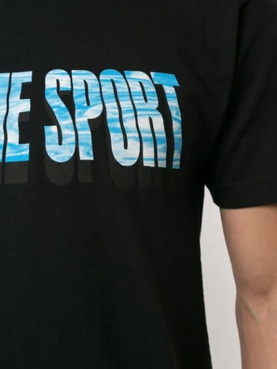 Shop Supreme Sport T-shirt In Black