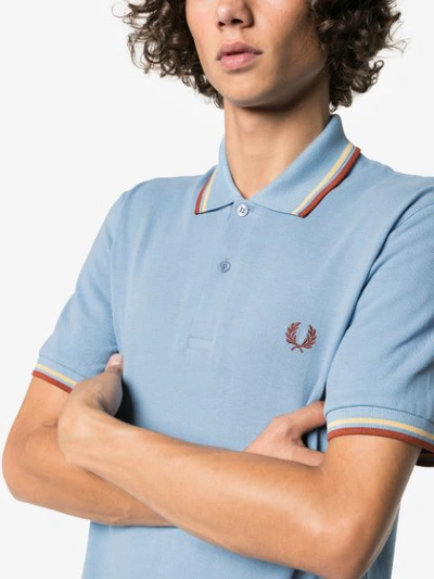 Shop Fred Perry Stripe In Blue