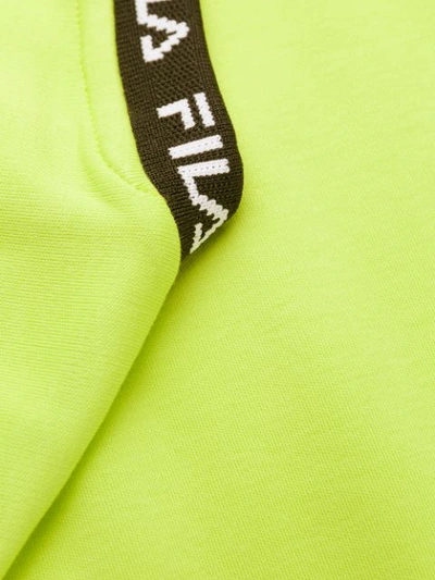 Shop Fila Branded Neck T-shirt In Green