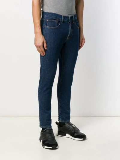 Shop Prps Windsor Crop Tapered Jeans In Blue